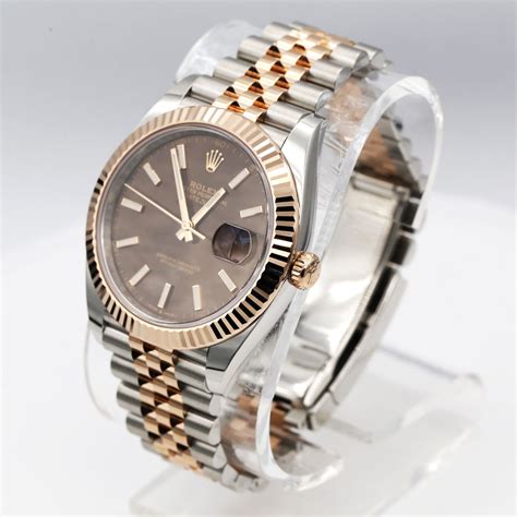 rolex datejust chicolate|rolex datejust 41 chocolate jubilee.